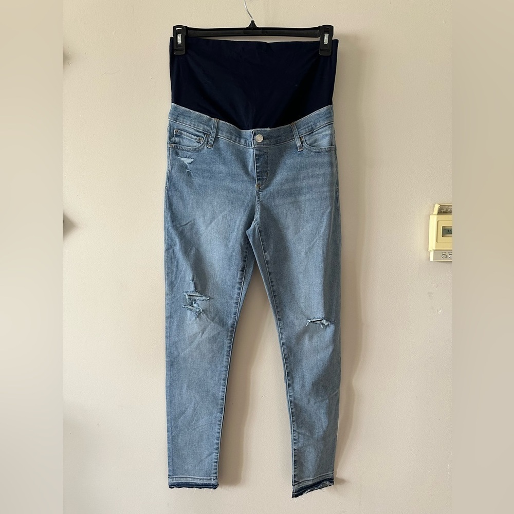 GAP Light Blue Maternity Jeggings